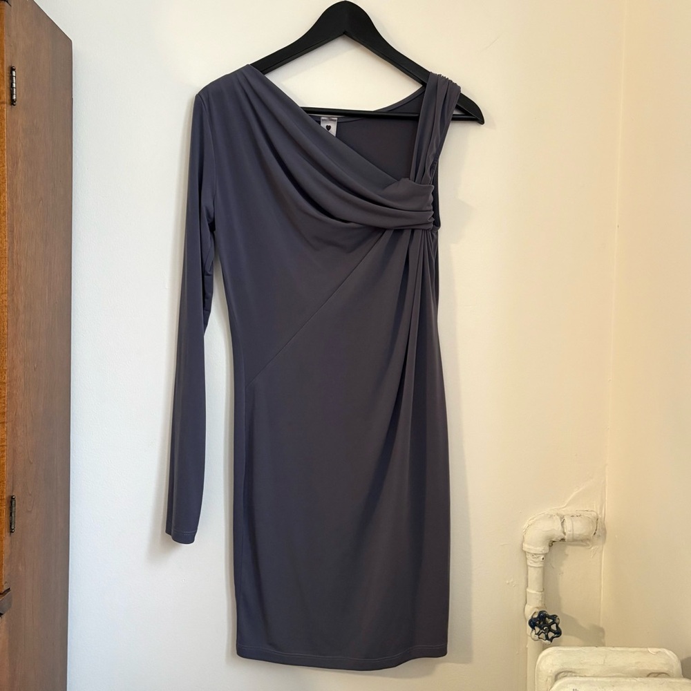 Please One Shoulder Fitted Dress